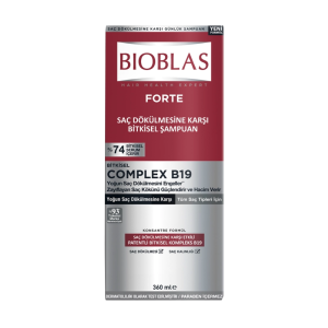BIOBLAS FORTE COMPLEX B19 SHAMPOO 360ML