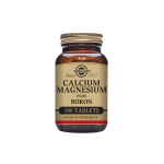 SOLGAR CALCIUM MAGNESIUM + BORON TBL A100