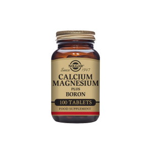 SOLGAR CALCIUM MAGNESIUM + BORON TBL A100