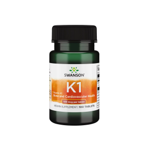 SWANSON VITAMIN K1 100 MCG TBL A100
