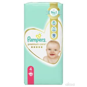 PAMPERS PREMIUM CARE 4 (9-14 KG) 52