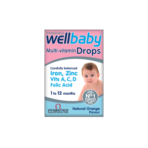 VITABIOTICS WELL BABY MULTI-VITAMIN DROPS 4-12M 30ML