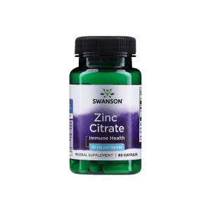 SWANSON ZINC CITRATE 30 MG CPS A60