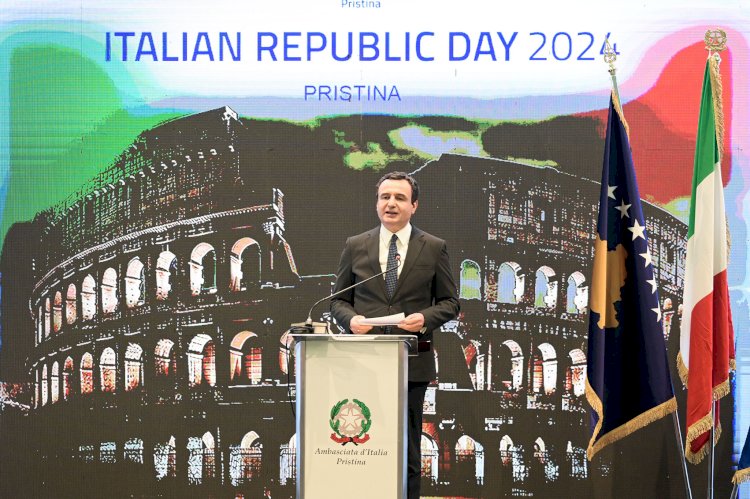Kurti: Italia mbështetëse e palëkundur e zhvillimit të sigurisë së Kosovës