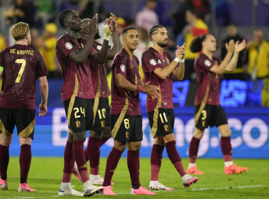 Futbollistët e Belgjikës mundën Rumaninë në ndeshjen e xhiros së dytë të Grupit E të Kampionatit Evropian